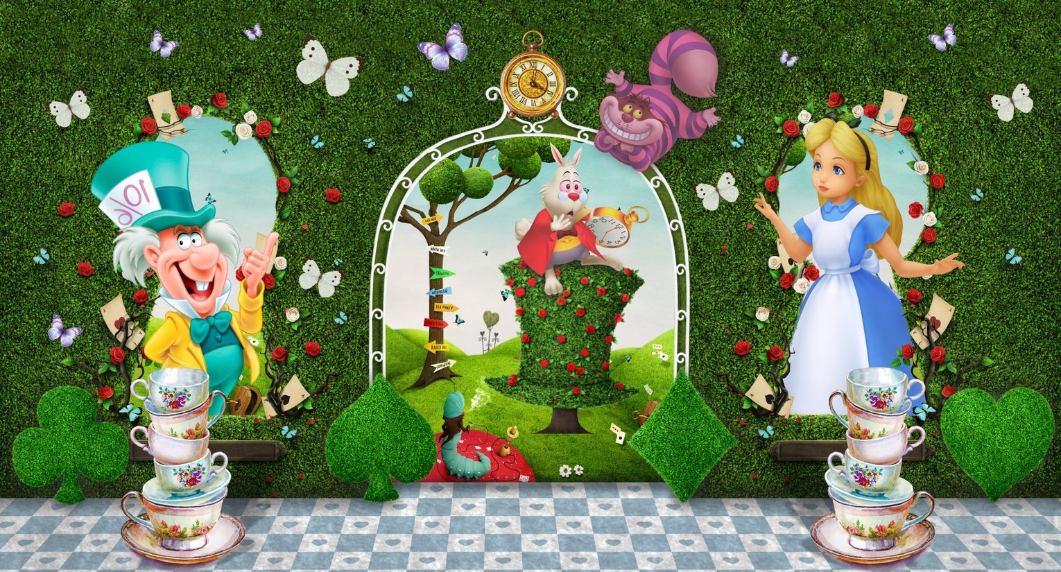 Capa do tema Alice In Wonderland — Gustavo Faggiani Design