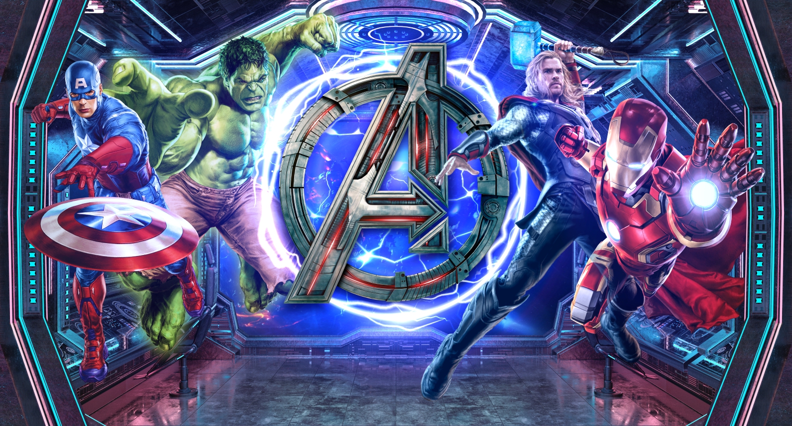 Capa do tema Avengers — Gustavo Faggiani Design