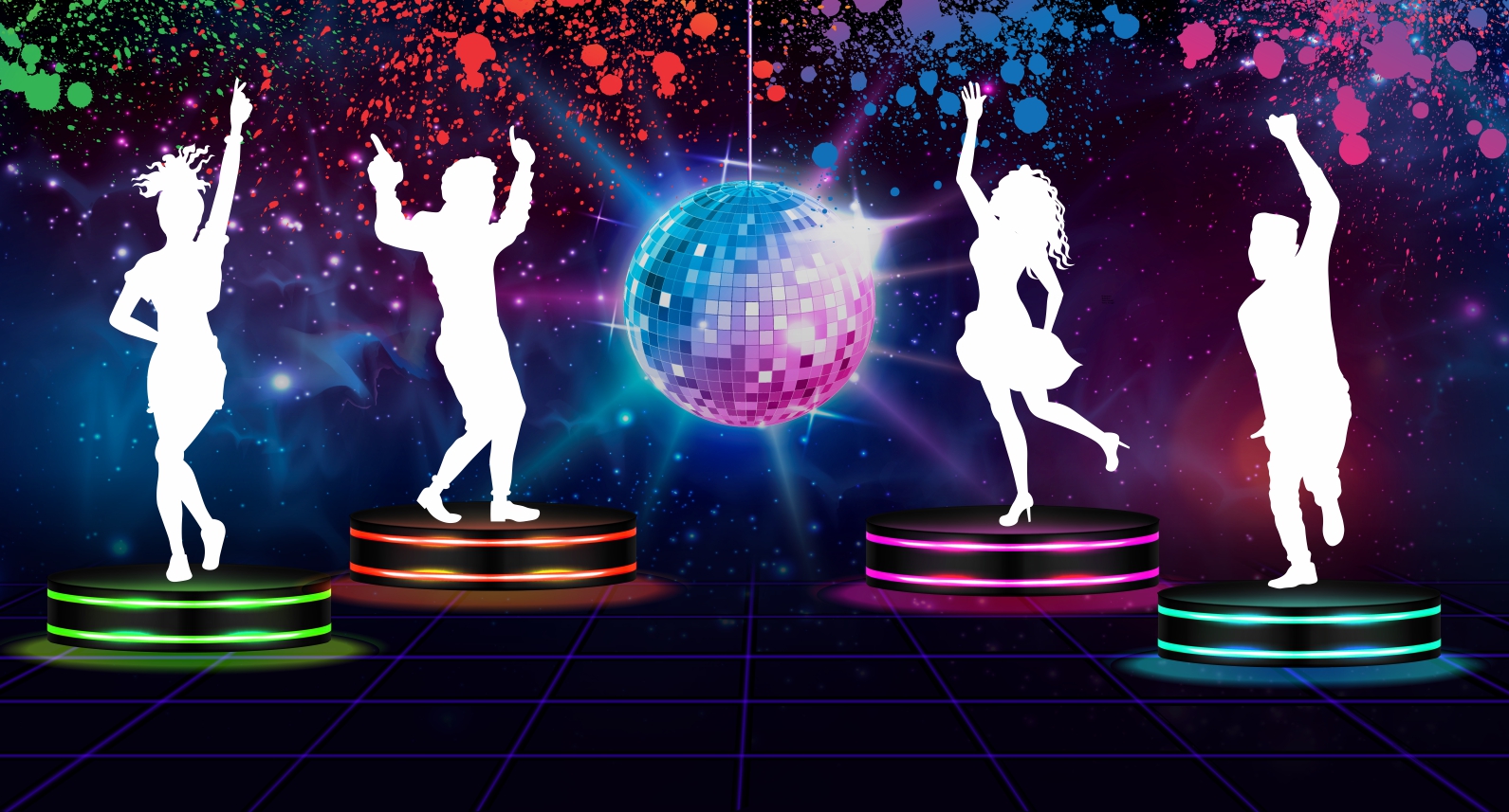 Capa do tema Balada Neon — Gustavo Faggiani Design