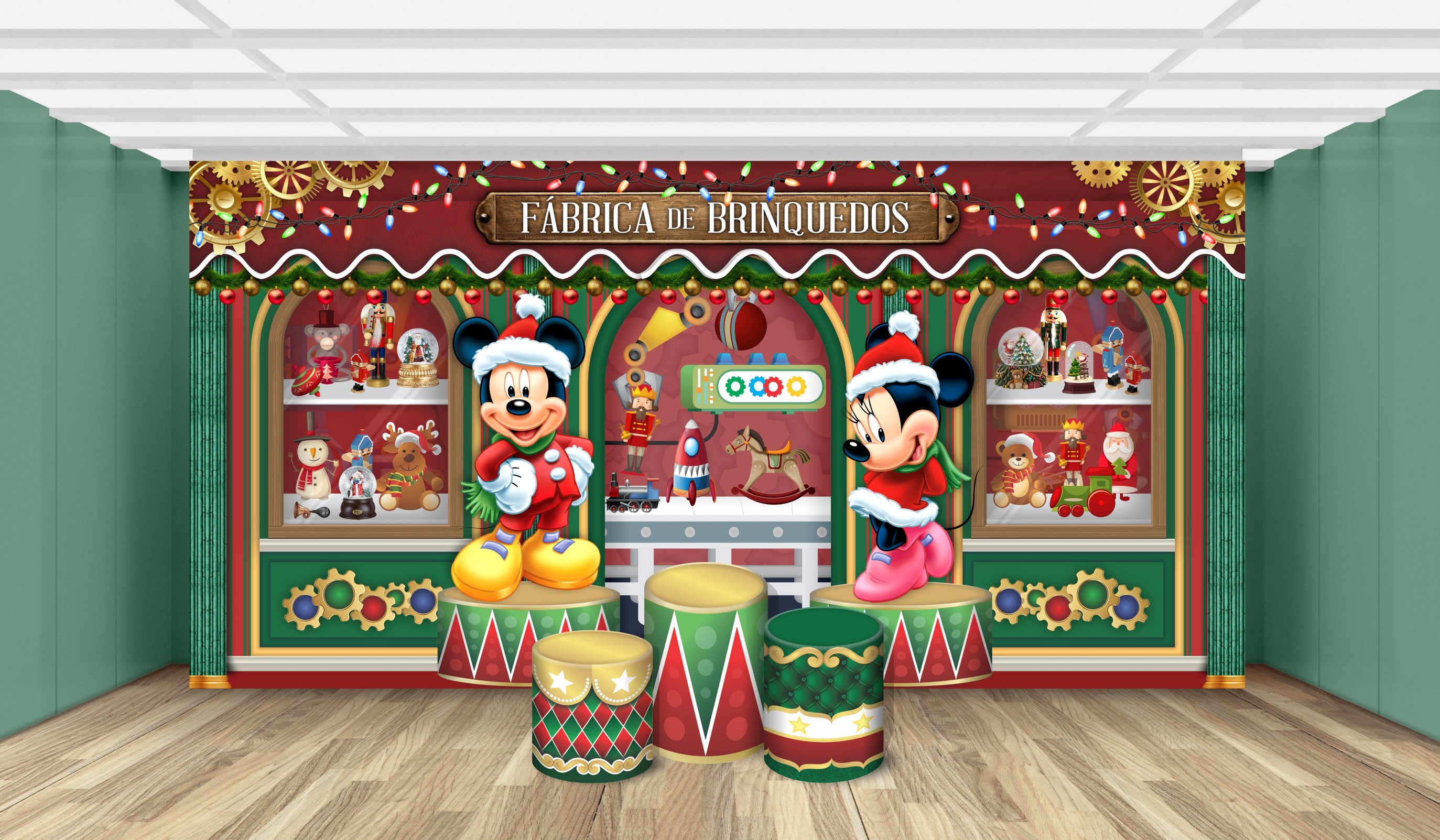 Brinquedos — Fpabrica de Brinquedos de Natal do Mickey 1.jpg