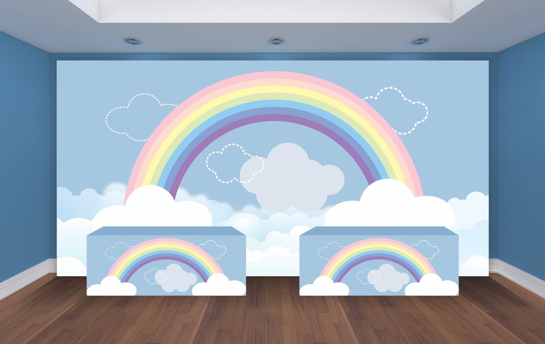 Céu Nuvens e Arco Íris — Céu Nuvens e Arco-Íris 8.jpg