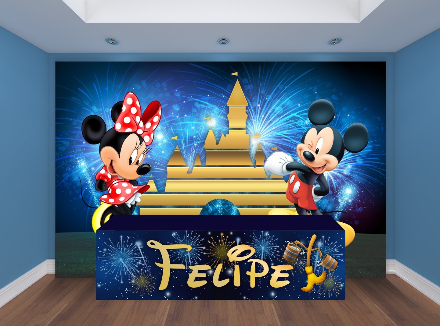 Castelo Disney — Castelo Disney Mickey e Minnie 3.jpg