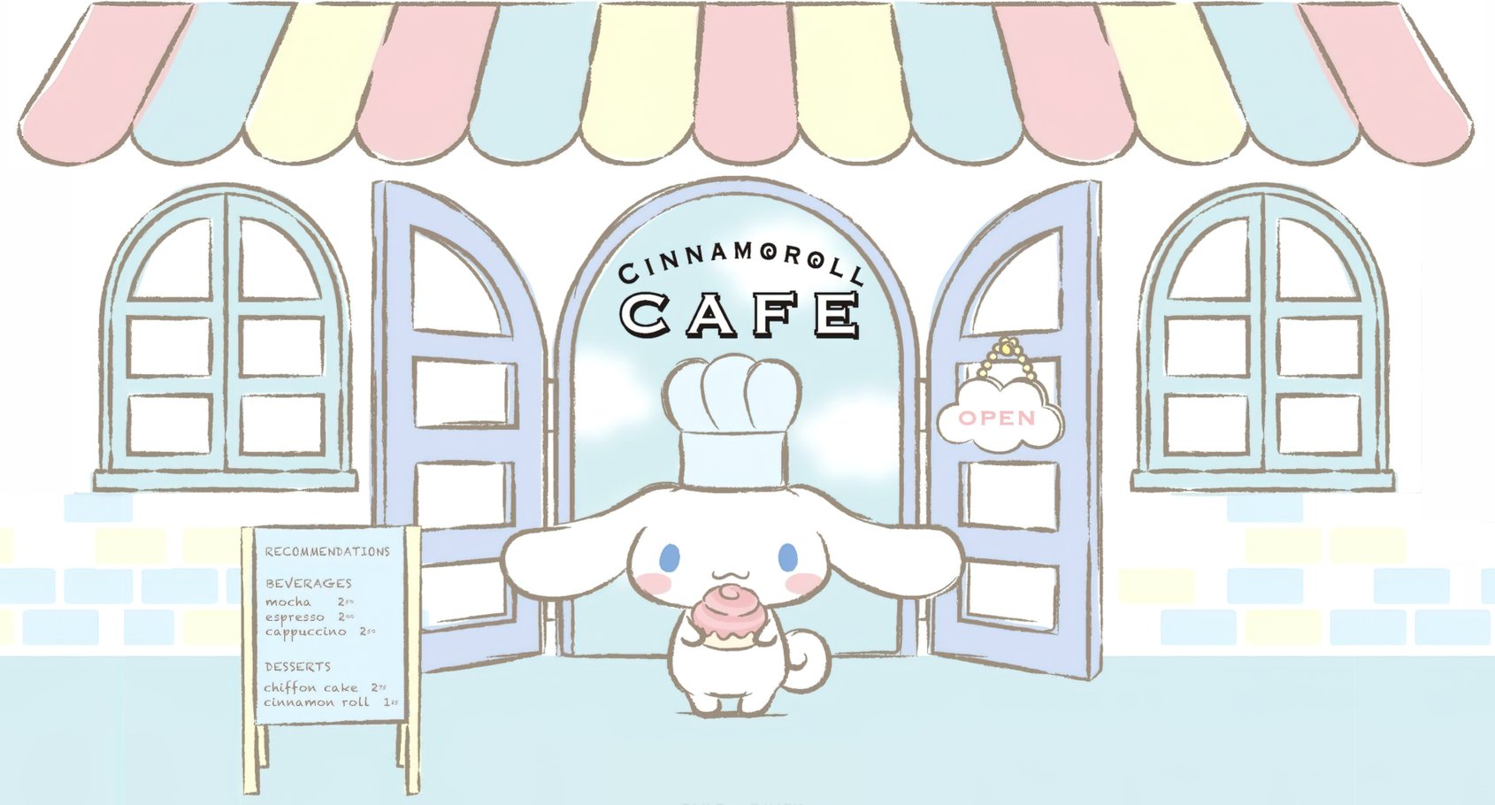 Capa do tema Cinnamonroll — Gustavo Faggiani Design