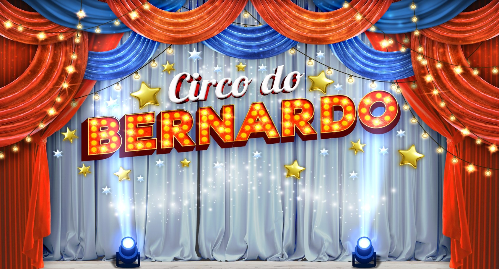 Capa do tema Circo Diferente — Gustavo Faggiani Design