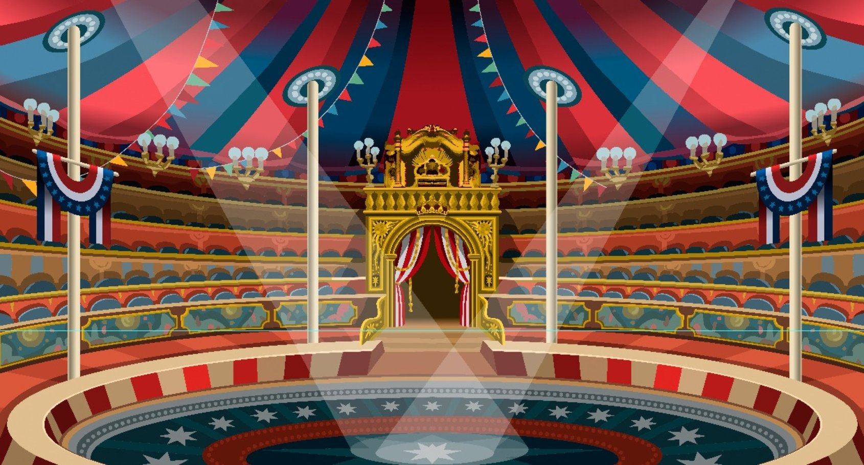 Capa do tema Circo Picadeiro — Gustavo Faggiani Design