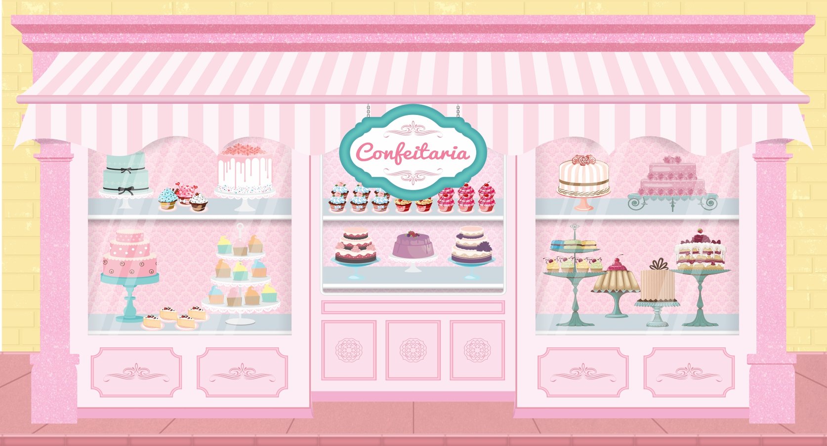 Capa do tema Confeitaria — Gustavo Faggiani Design