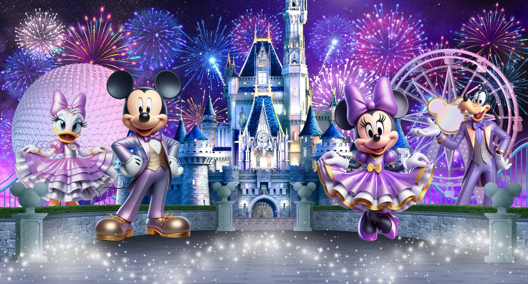Capa do tema Disney 100 Anos — Gustavo Faggiani Design