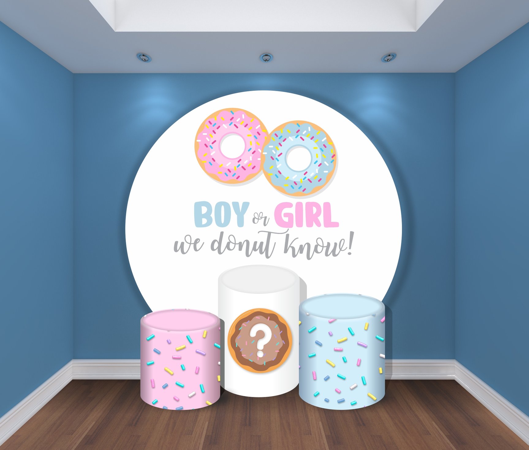 Donuts — Projeto Donuts Chá Revelação 1.jpg