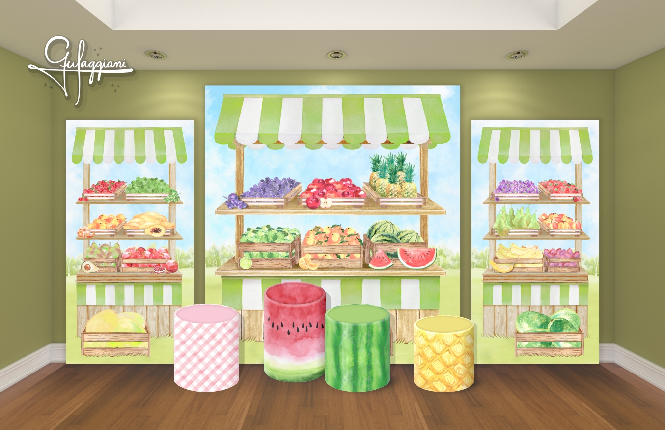 Capa do tema Feira de Fruta — Gustavo Faggiani Design