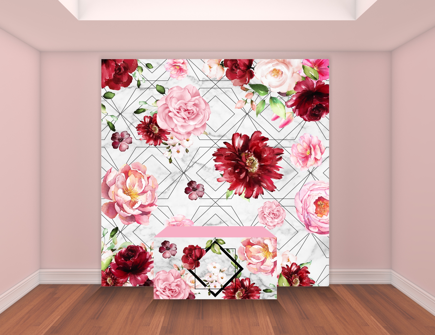 Flores Vermelhas — Painel Flores Vermelhas.jpg