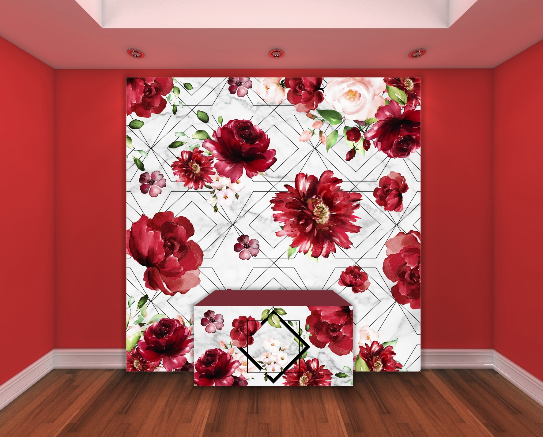 Capa do tema Flores Vermelhas — Gustavo Faggiani Design