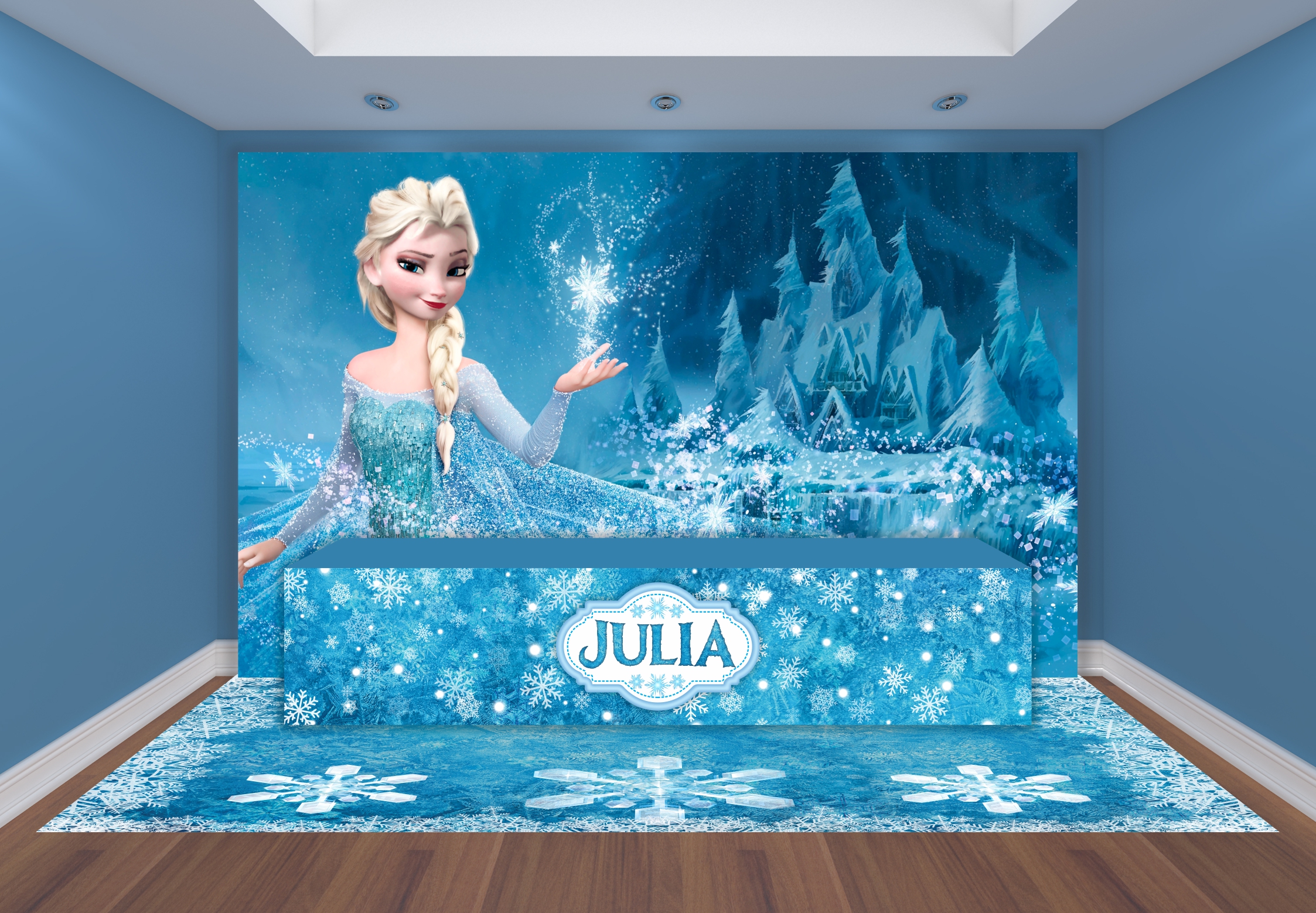 Capa do tema Frozen — Gustavo Faggiani Design