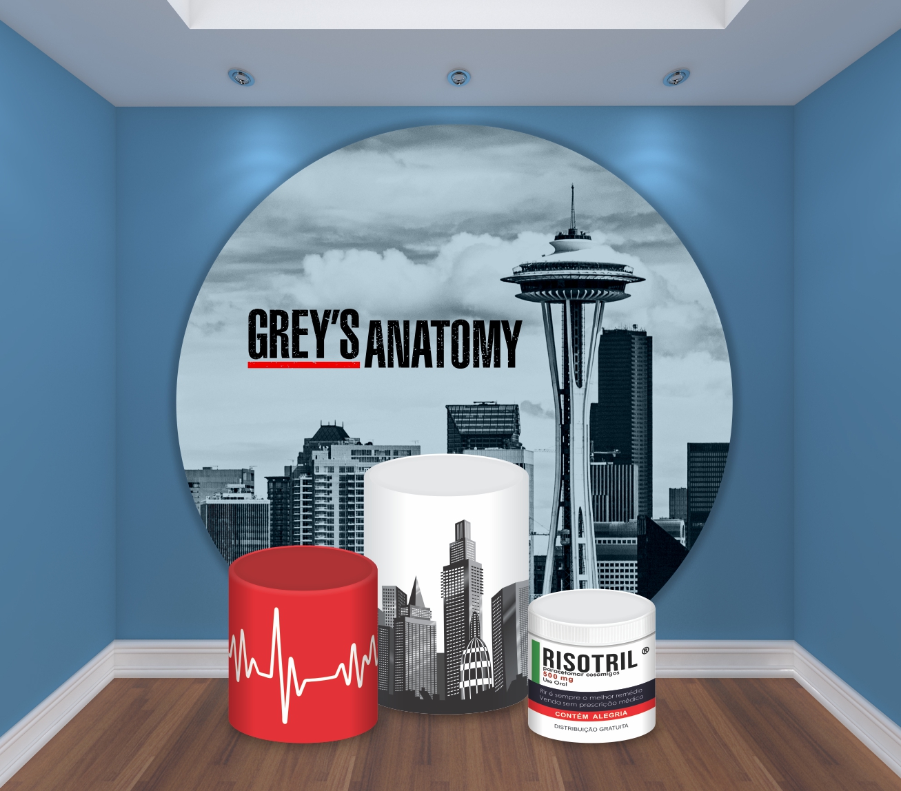 Capa do tema Grey's Anatomy — Gustavo Faggiani Design