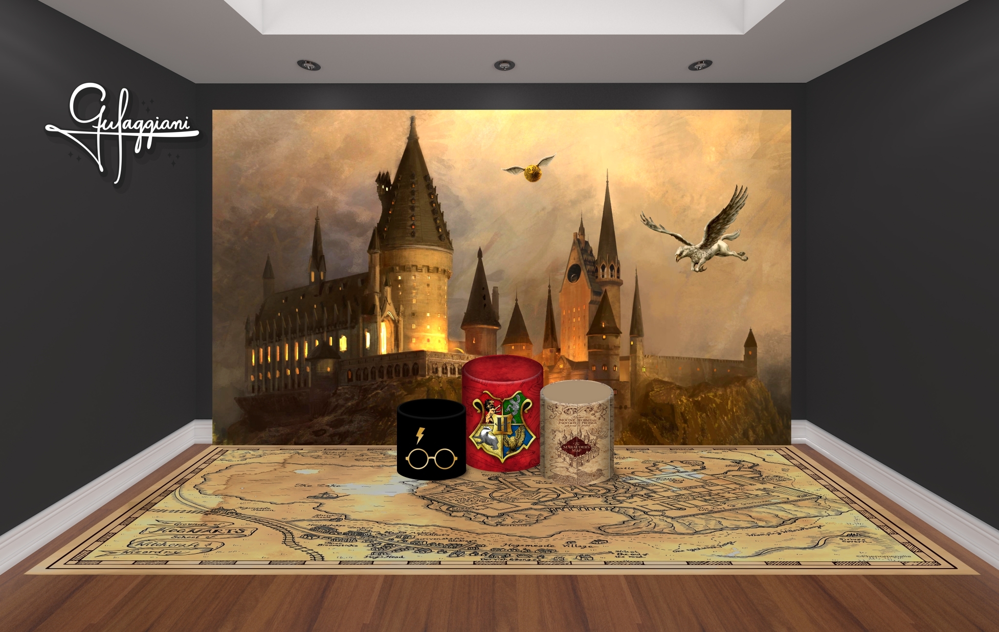 Capa do tema Harry Potter — Gustavo Faggiani Design