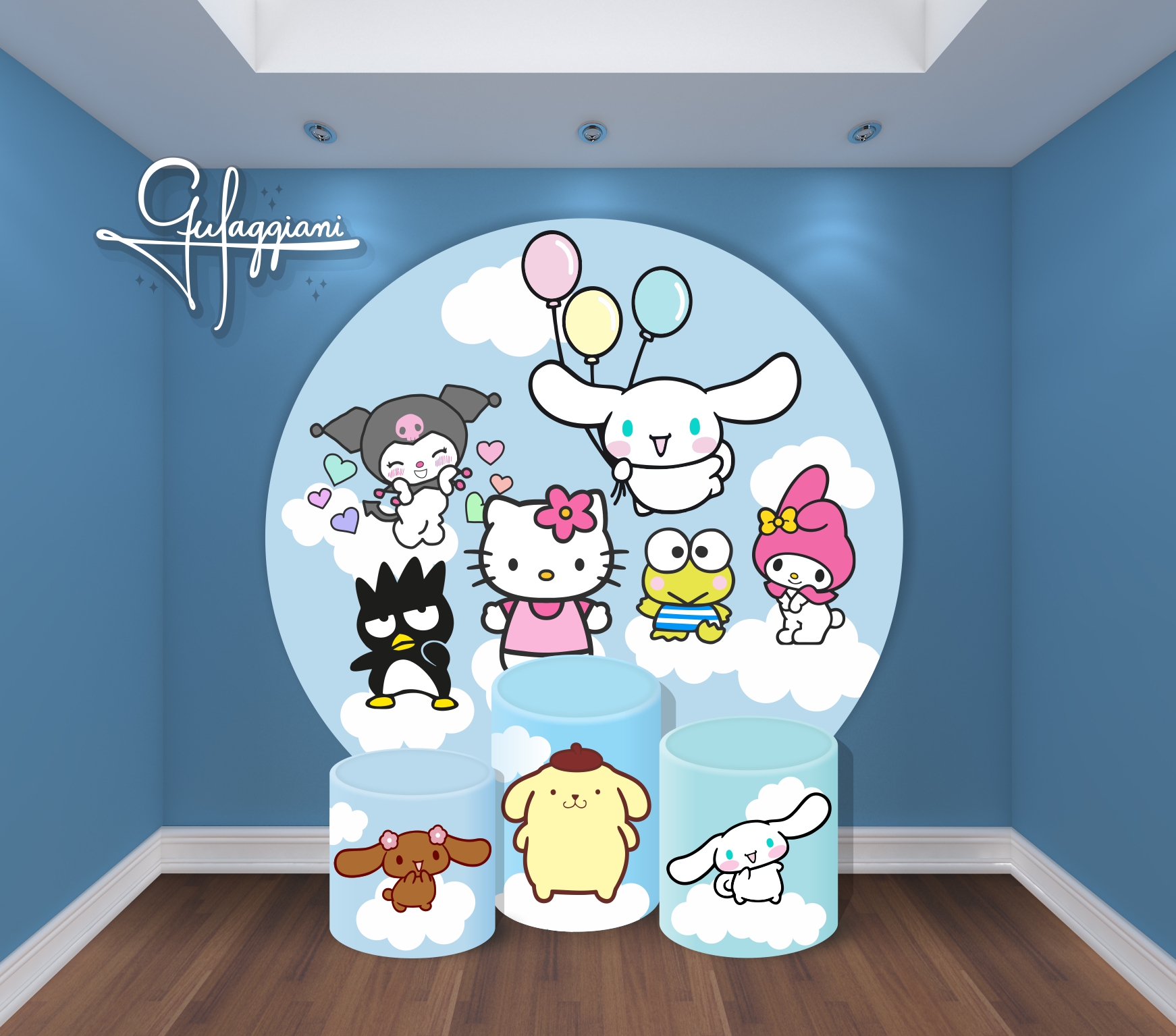 Capa do tema Hello Kitty — Gustavo Faggiani Design