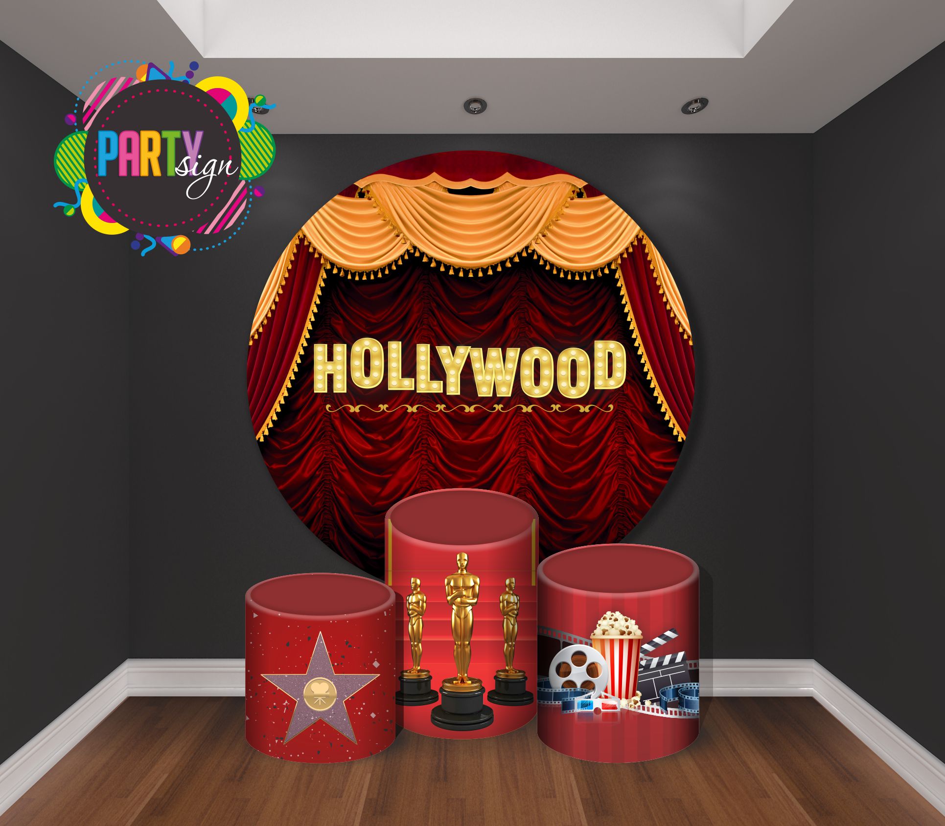 Capa do tema Hollywood — Gustavo Faggiani Design