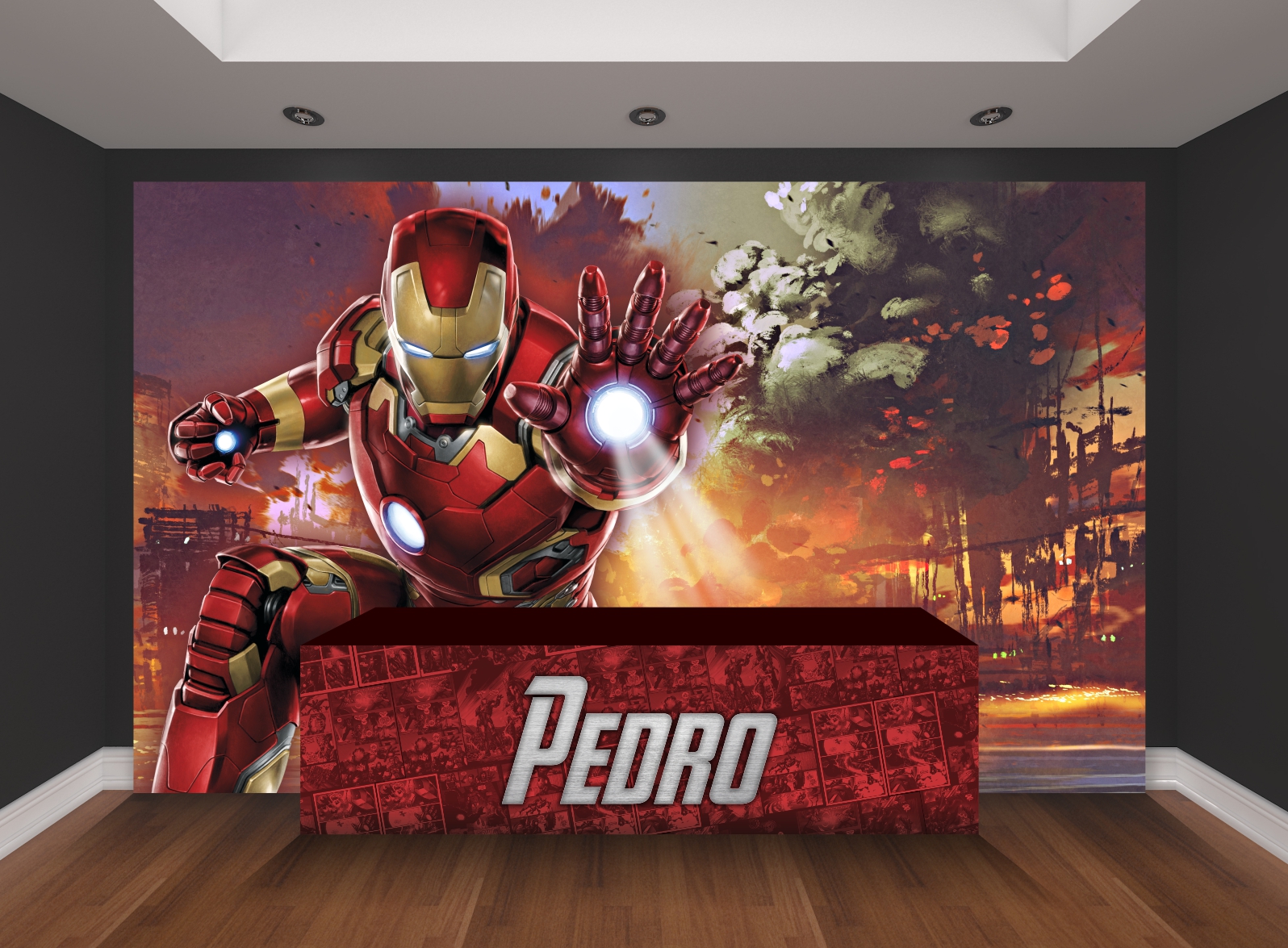 Capa do tema Homem de Ferro — Gustavo Faggiani Design