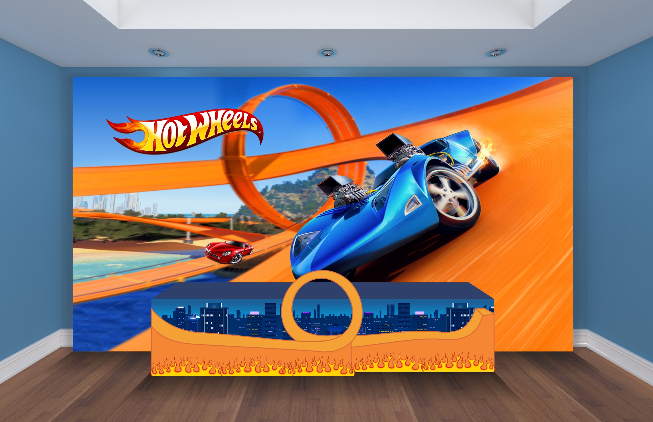 Capa do tema Hot Wheels — Gustavo Faggiani Design