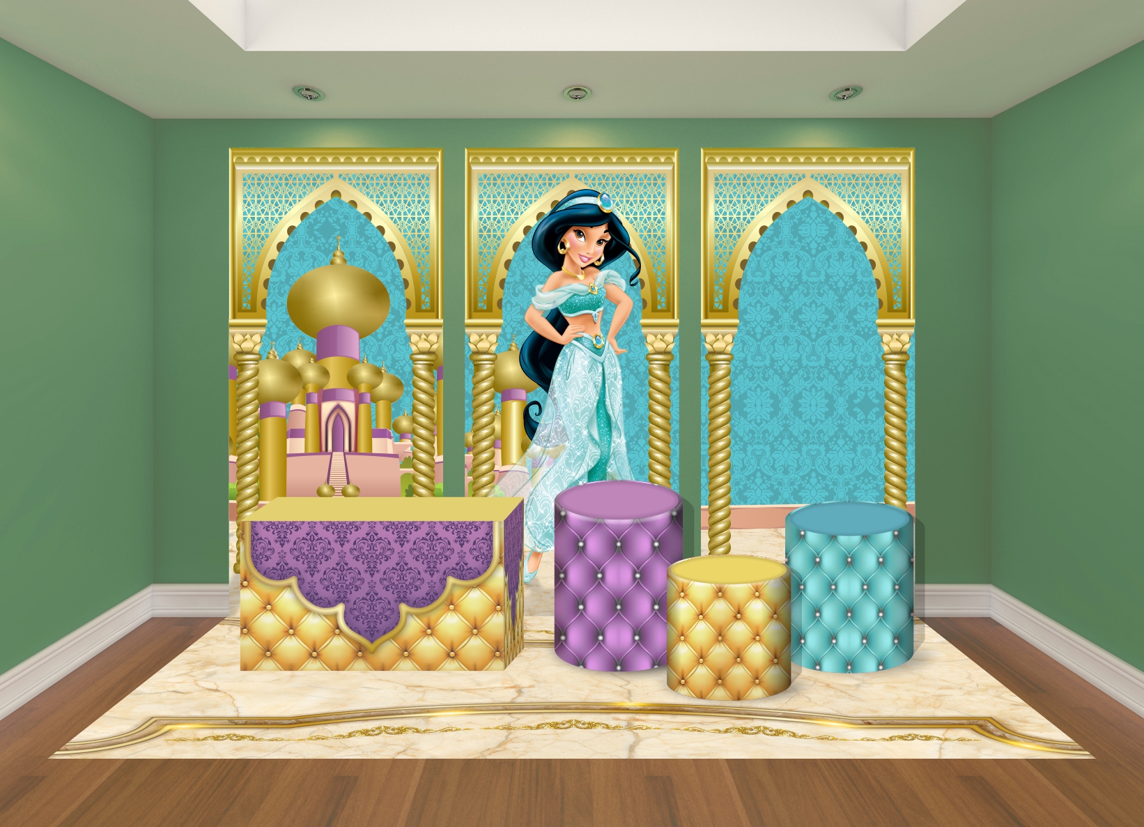 Capa do tema Jasmine — Gustavo Faggiani Design