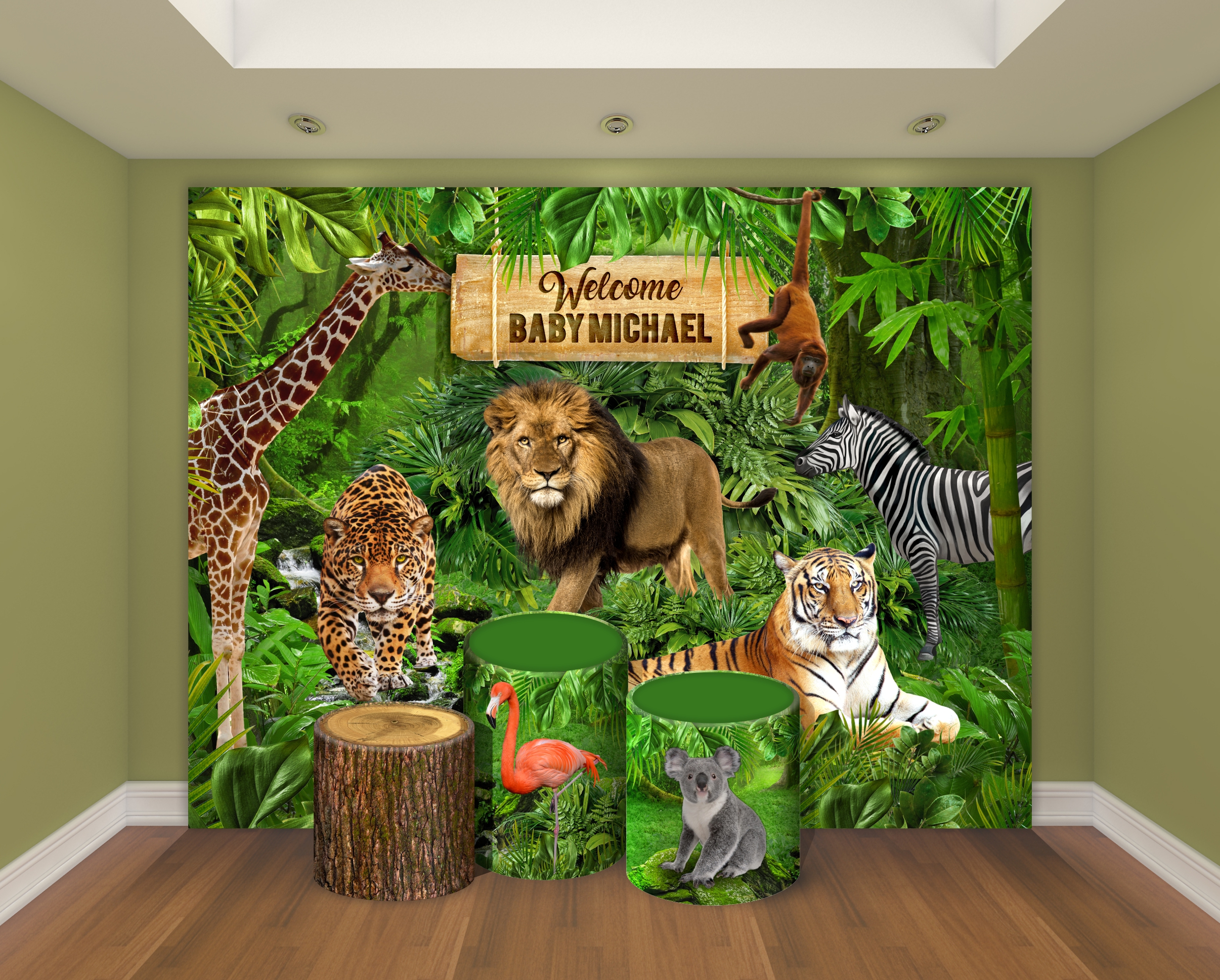 Capa do tema Jungle Safari — Gustavo Faggiani Design