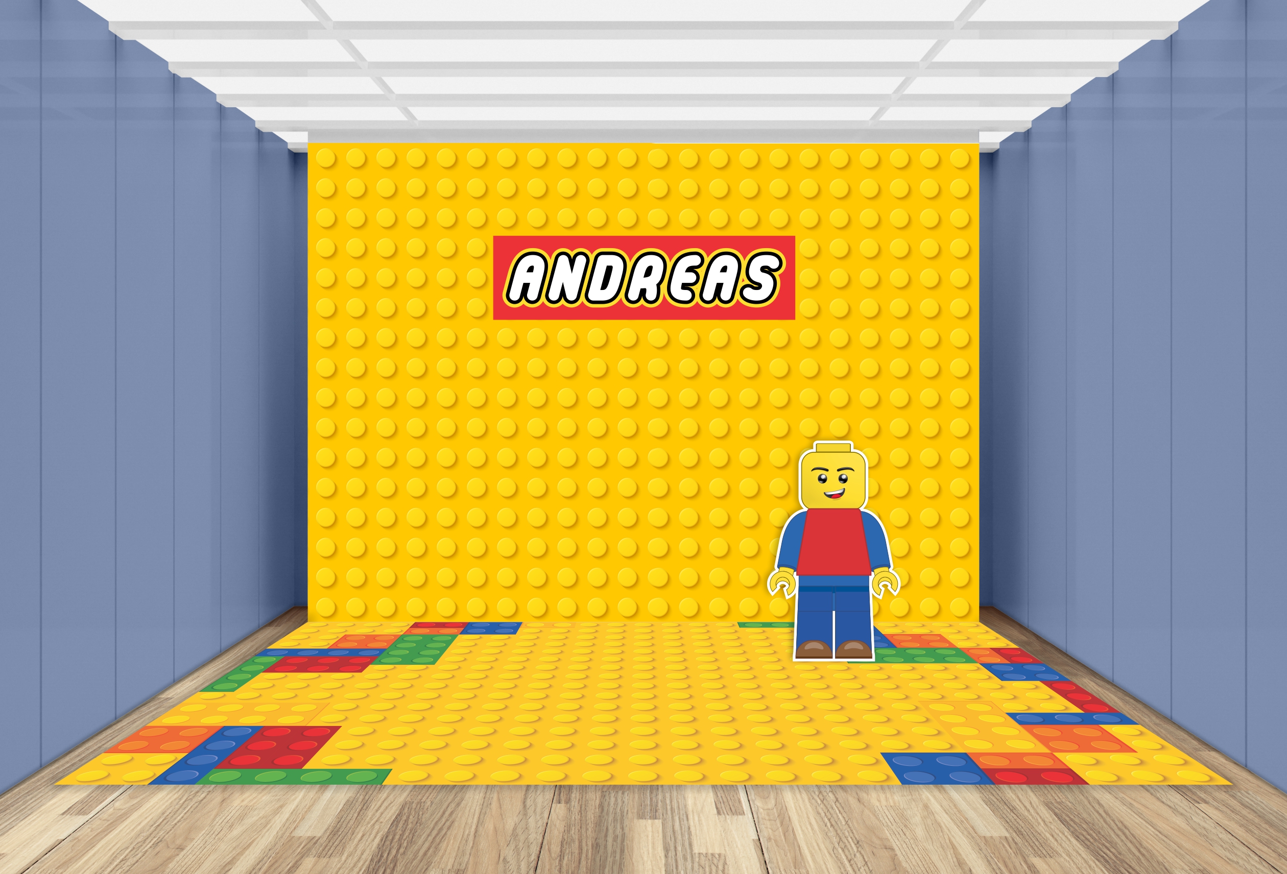Capa do tema Lego — Gustavo Faggiani Design