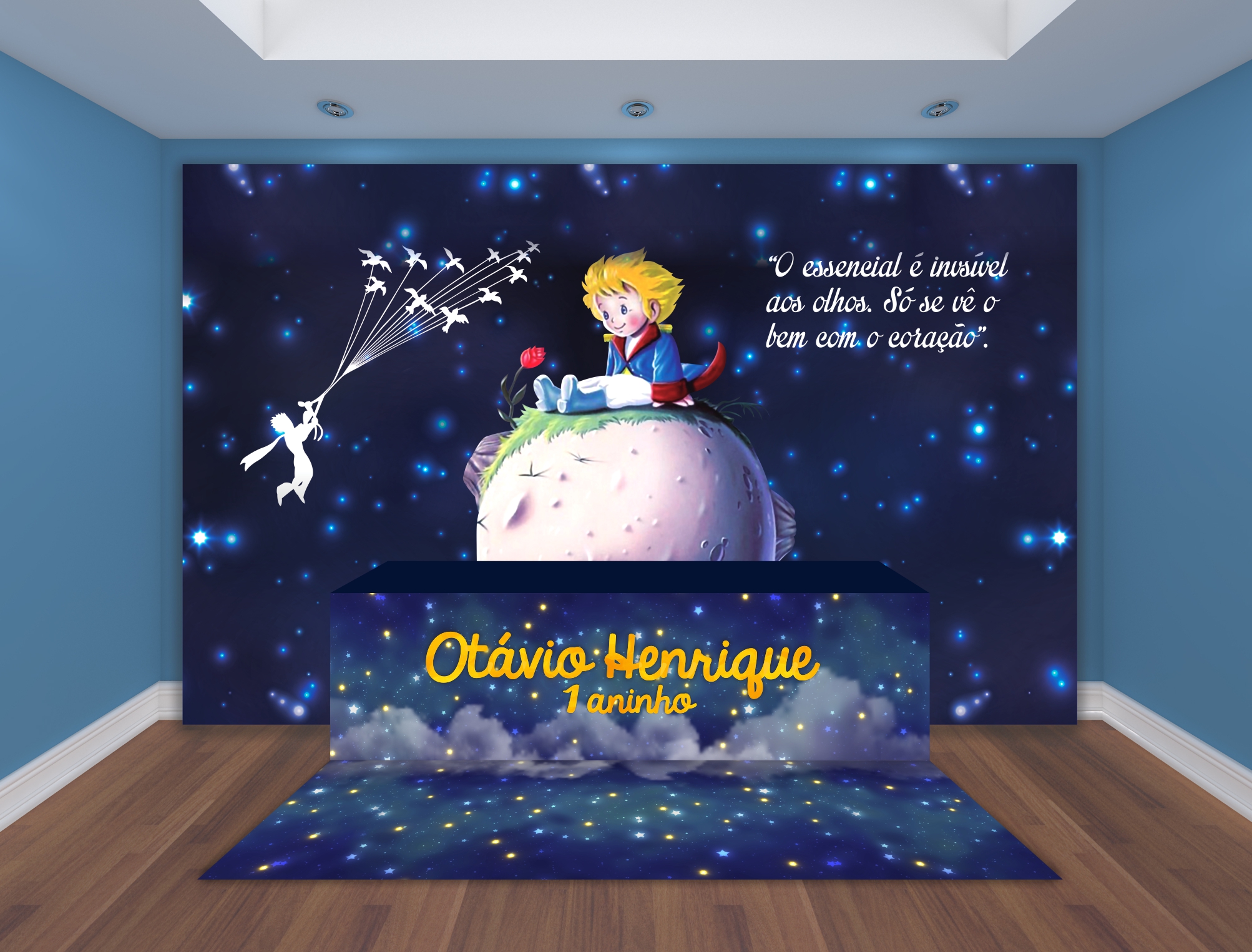 Capa do tema Pequeno Príncipe — Gustavo Faggiani Design