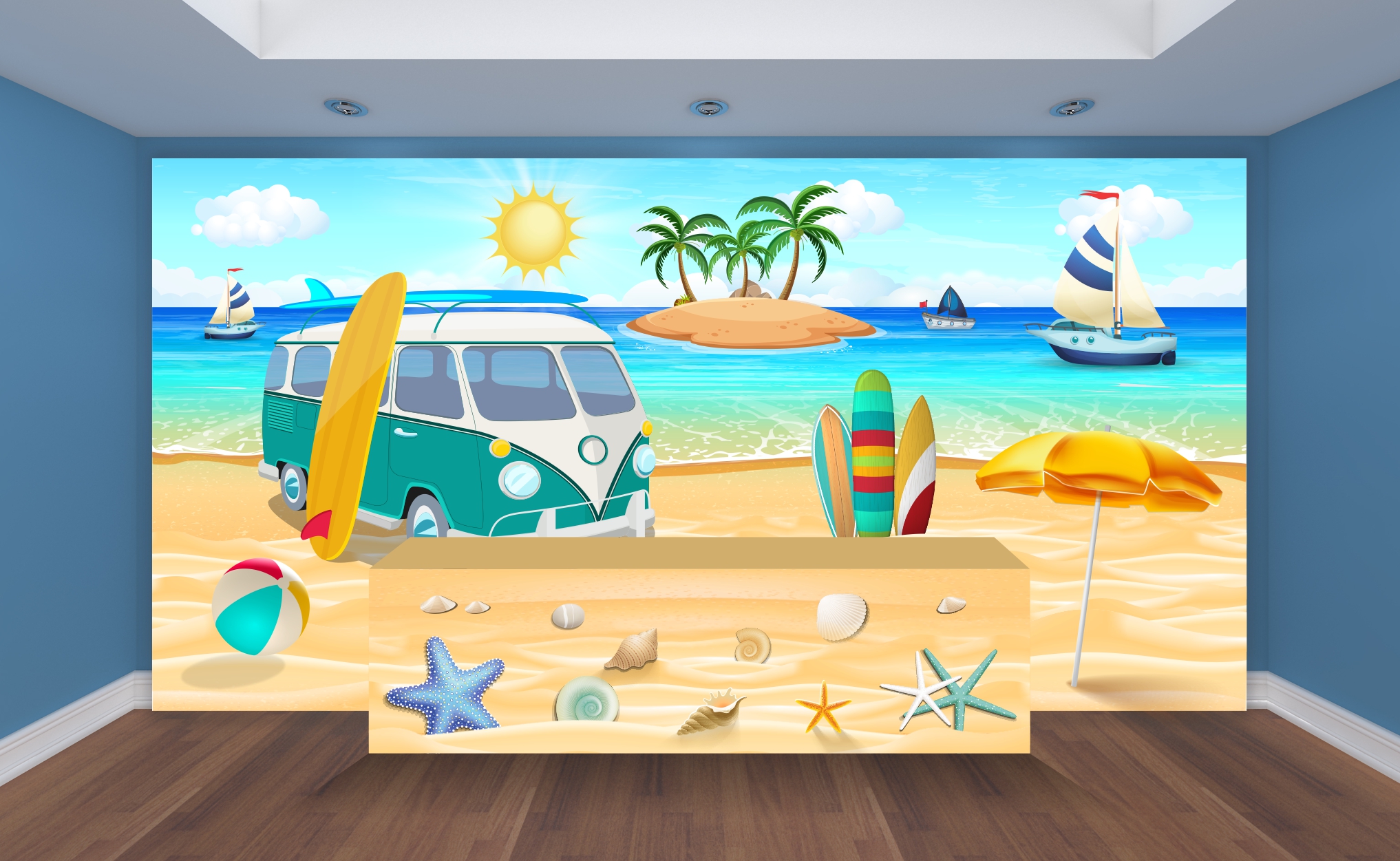 Capa do tema Praia — Gustavo Faggiani Design
