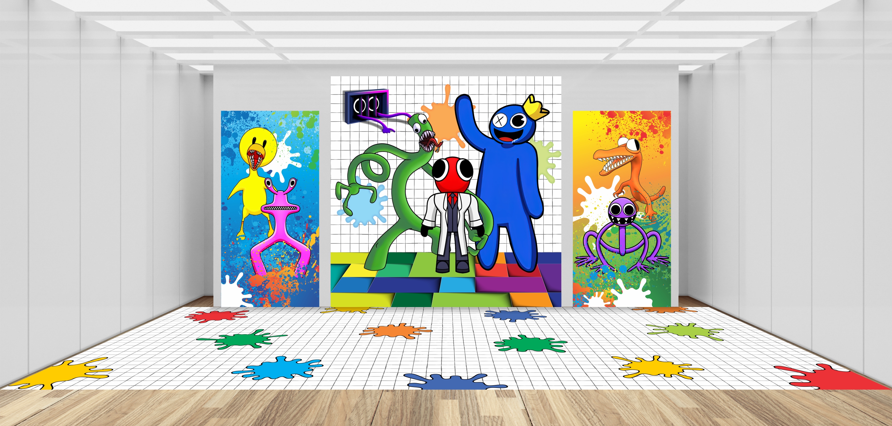 Capa do tema Rainbow Friends — Gustavo Faggiani Design