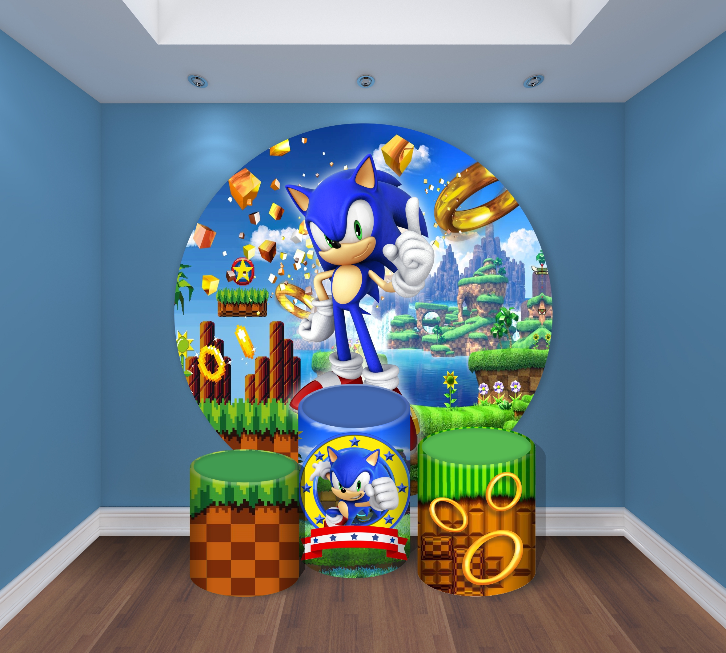 Capa do tema Sonic — Gustavo Faggiani Design