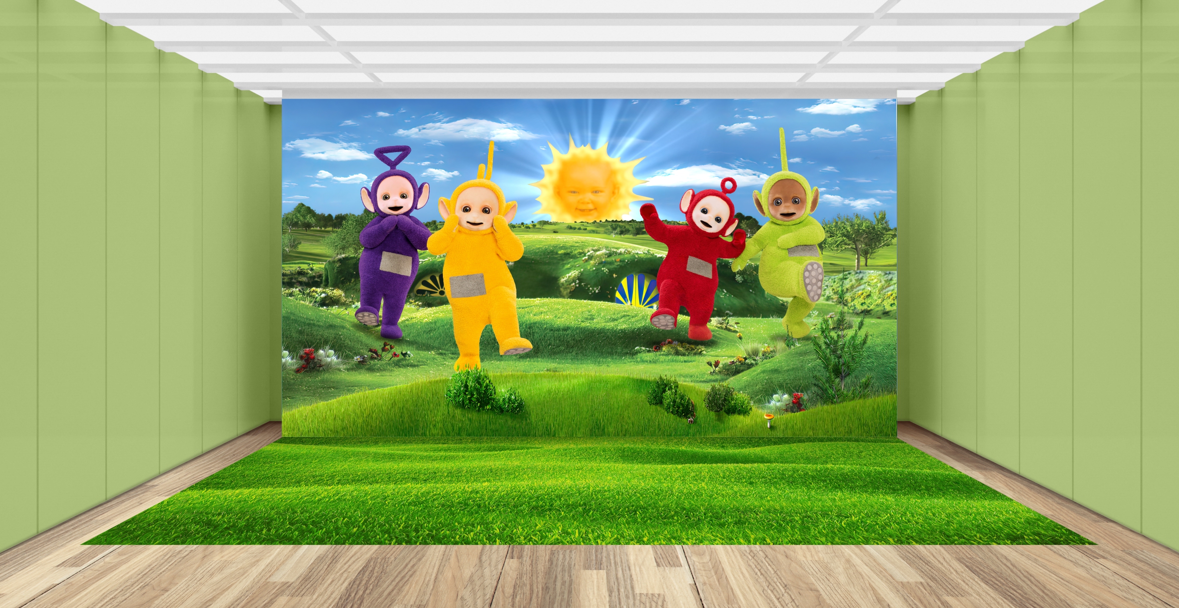 Capa do tema Teletubies — Gustavo Faggiani Design