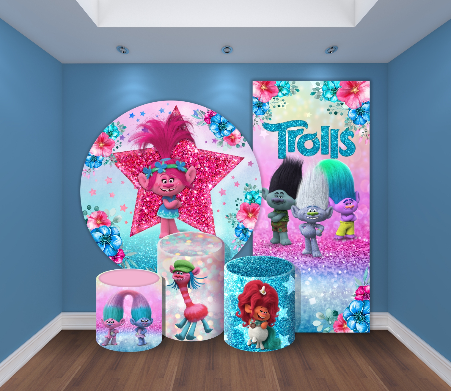 Capa do tema Trolls — Gustavo Faggiani Design