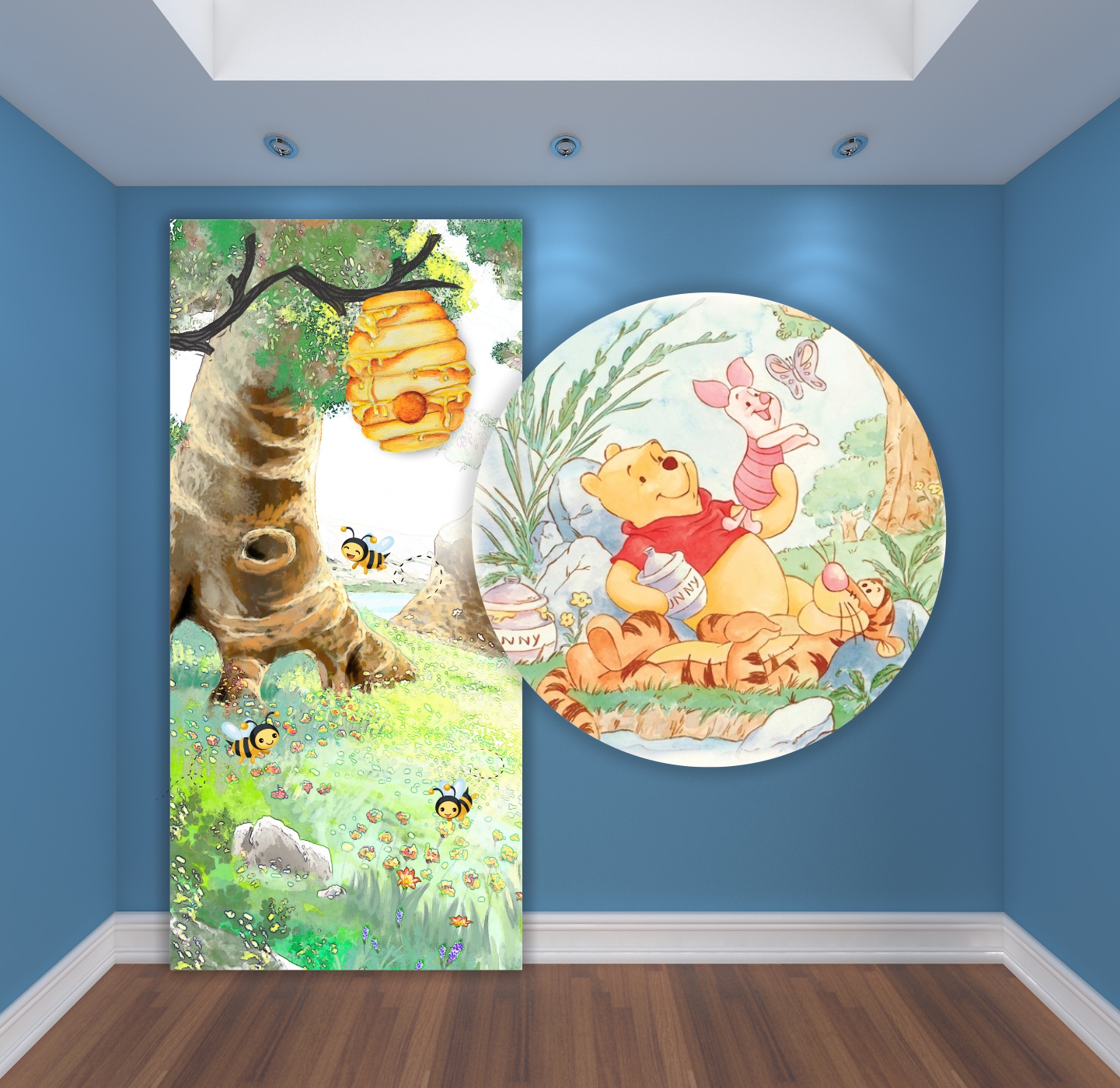 Capa do tema Ursinho Pooh — Gustavo Faggiani Design