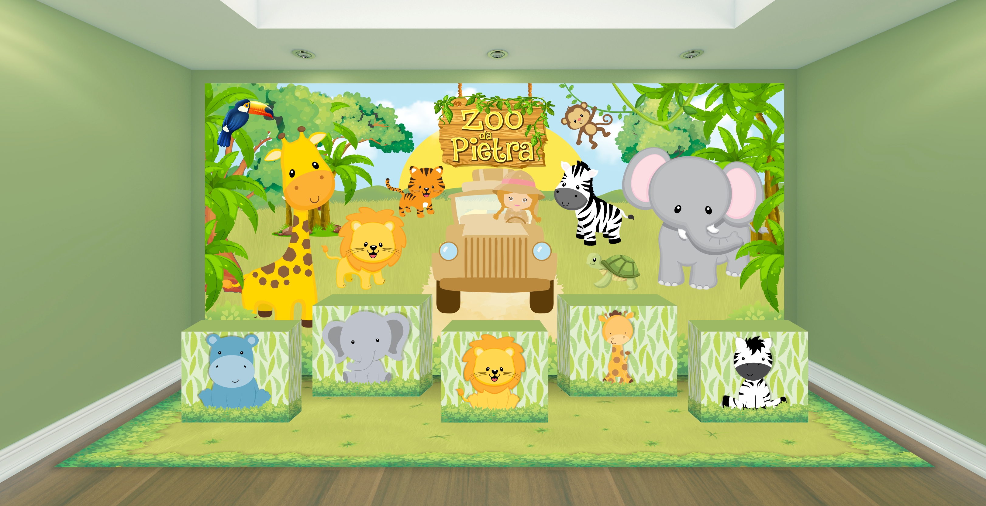 Capa do tema Zoo — Gustavo Faggiani Design